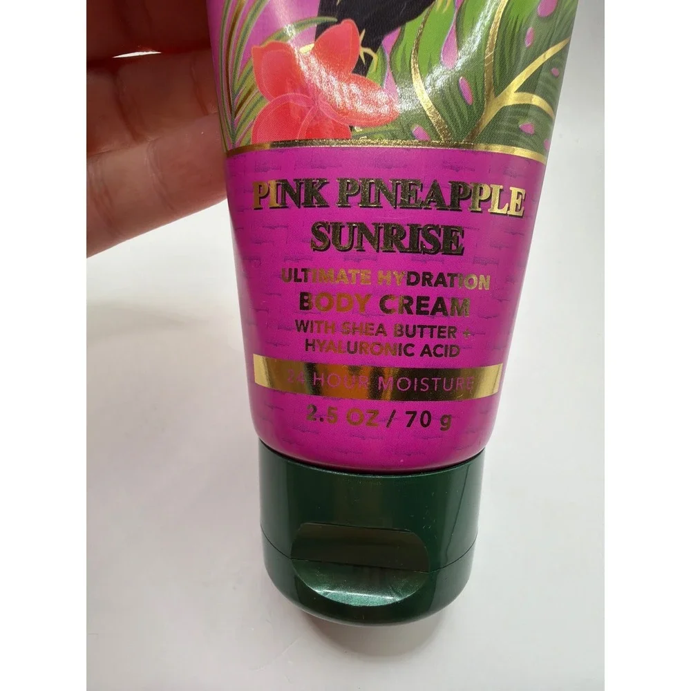 Bath‎ & Body Works Body Cream Womens 2.5oz Pink Pineapple Sunrise Hydration